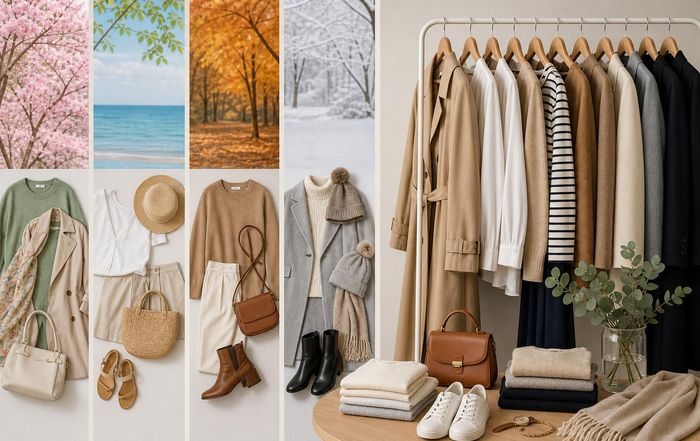 Article Image for Capsule Wardrobe Planning for Four Distinct Seasons