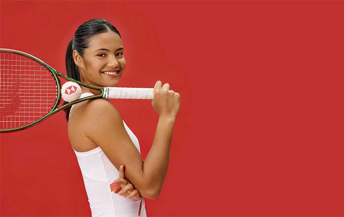 hsbc announces partnership with tennis star emma raducanu